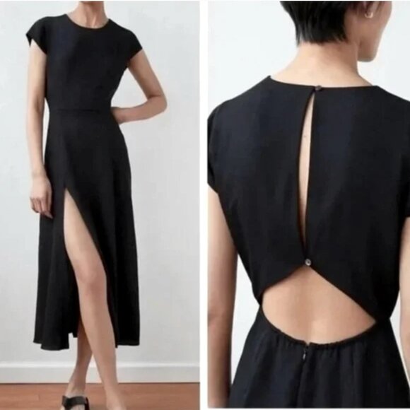 ARITZIA BABATON pale pink Hamptons midi dress - Picture 9 of 9